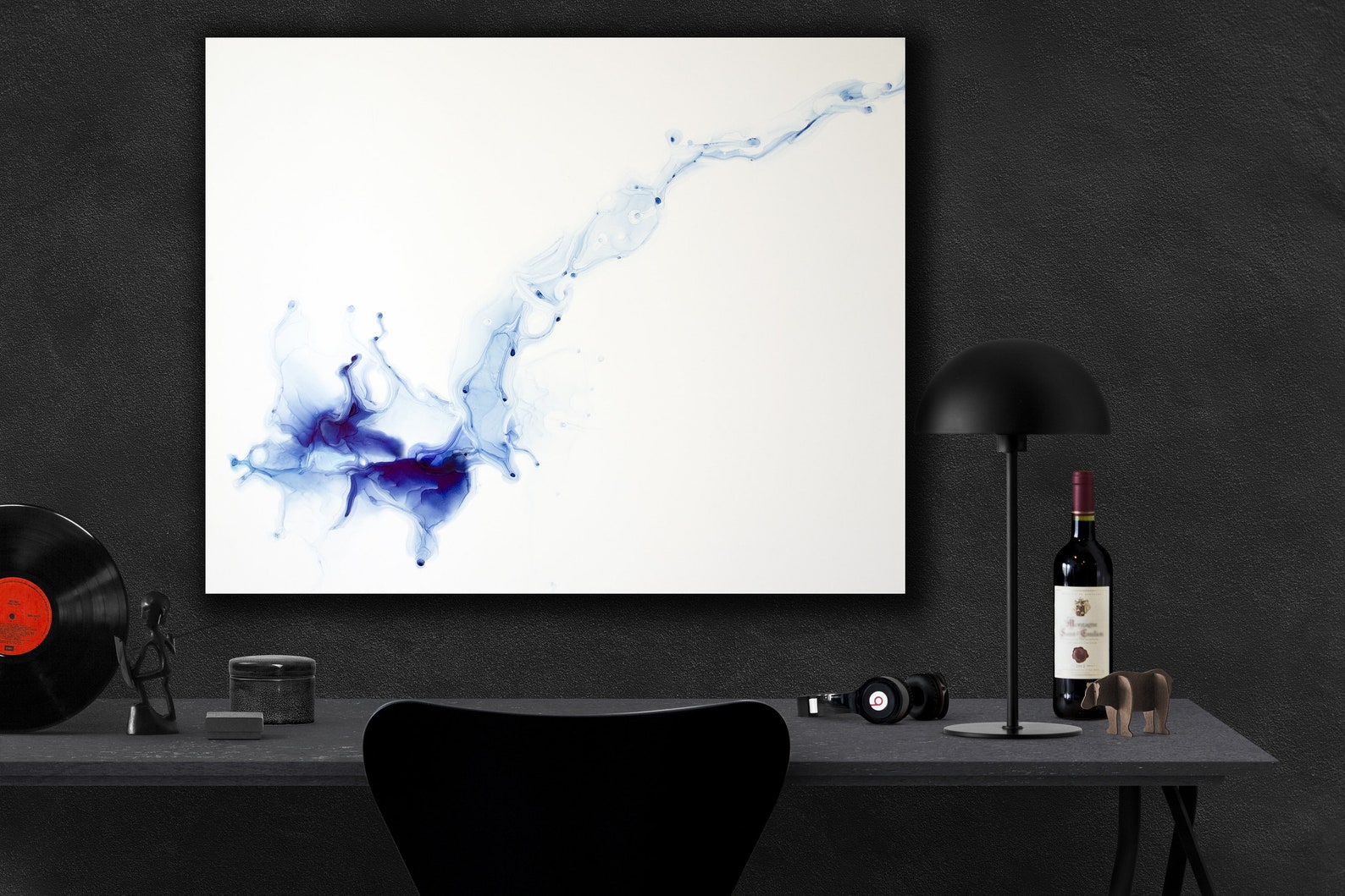 Modern Wall Art Abstract Bedroom Art Office Painting Etsy