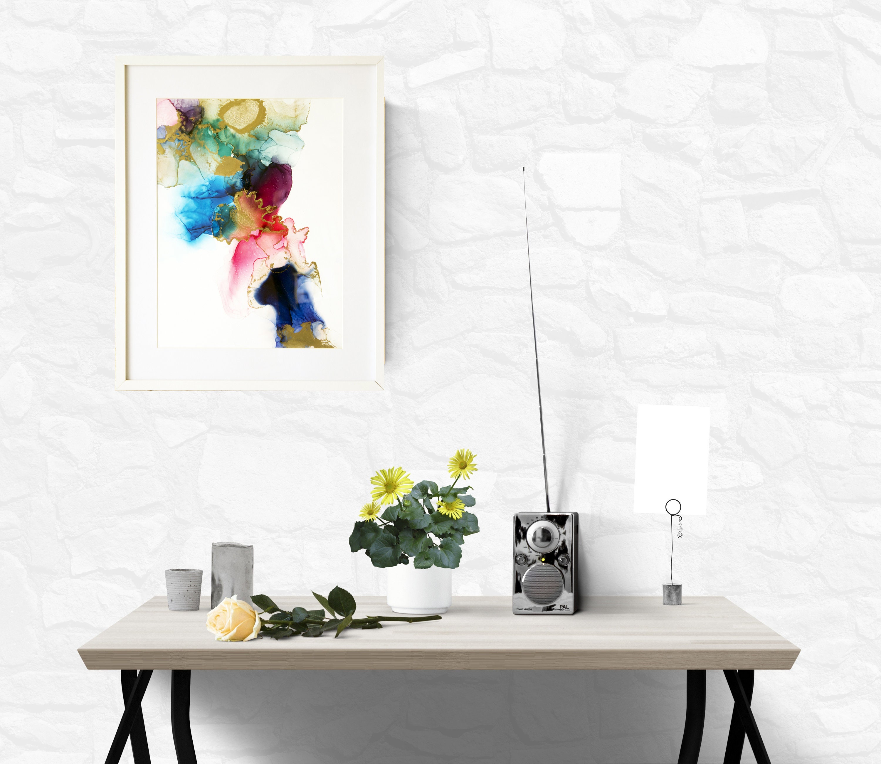 Modern Wall Art Abstract Bedroom Art Office Painting Etsy