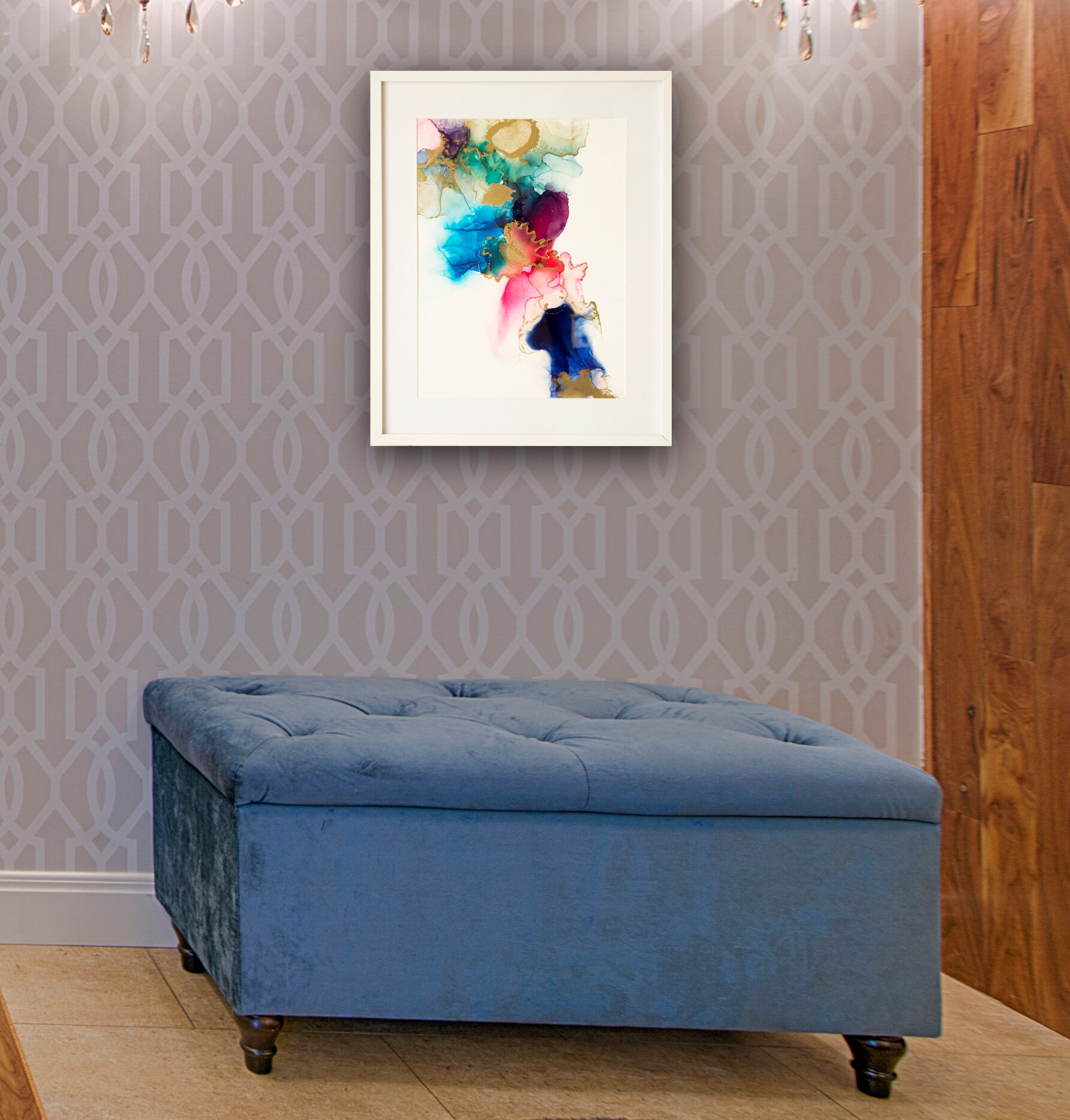 Modern Wall Art Abstract Bedroom Art Office Painting Etsy