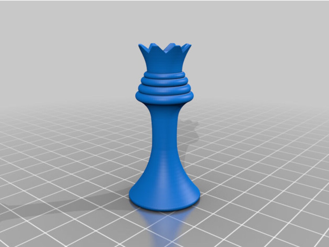 Chess set 3d printable stl files | Etsy