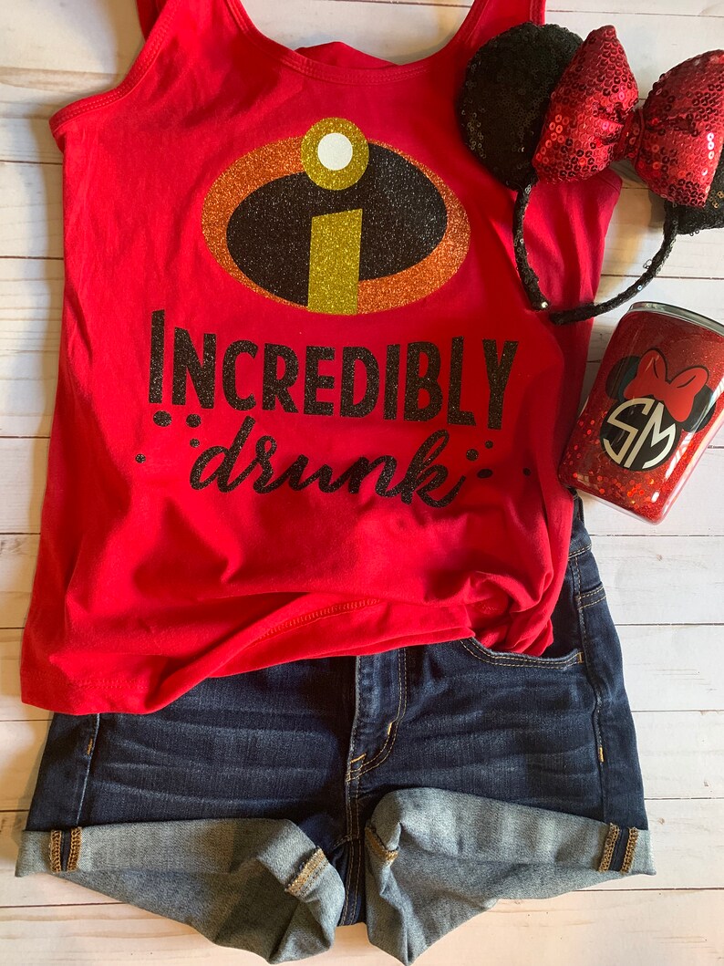 Food and Wine Shirt Incredibly Drunk Epcot Food and Wine Etsy