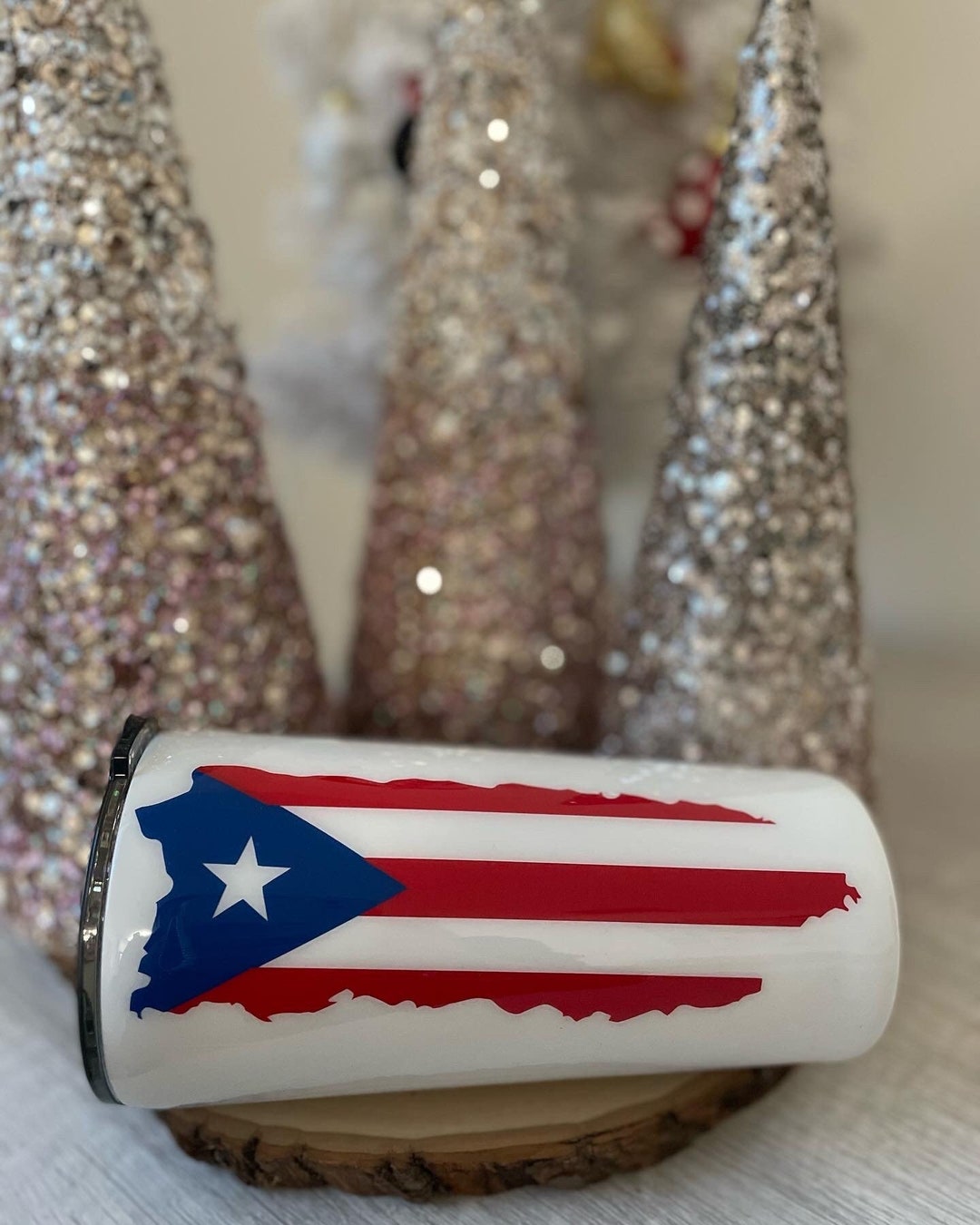 P Fkng R Puerto Rico Tumbler, P FKNG R, Bad Bunny, Puerto Rico glitter cup ...