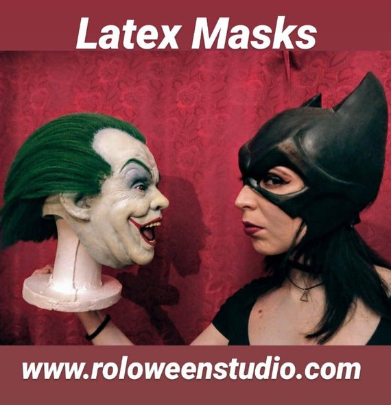 Top 50+ imagen jacket batman mascara de latex Abzlocal.mx