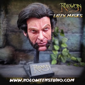 Wolverine  latex mask deluxe  Logan X-Men Hugh jackman Deadpool and Wolverine