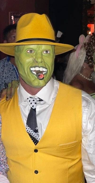 Loki Mask Deluxe Latex Jim Carrey The Mask Adult Halloween Cosplay