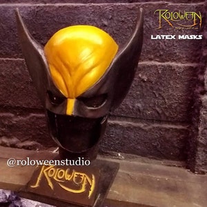 Wolverine Mask - Realistic Latex Prop Replica - X-Men Deadpool & Wolverine Cosplay Helmet - Professional Hand-Painted Collector's Edition image 1