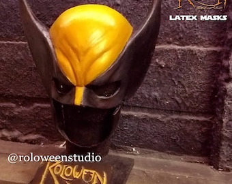 Wolverine cowl x-men latex mask wolverine hugh jackman
