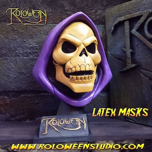 Skeletor latex mask / Overlord of evil / keldor Lord of destruction / he-man / custome / masters of the universe