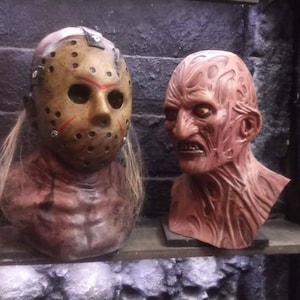 Jason Voorhees VS Freddy Krueger latex mask