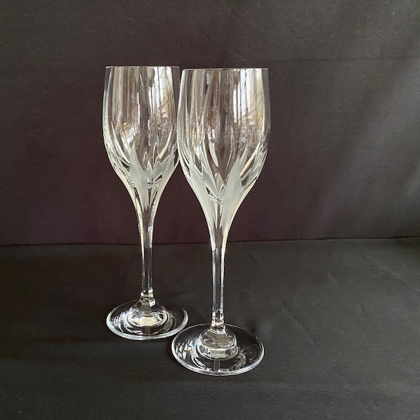Crystal Wine Glasses Etsy