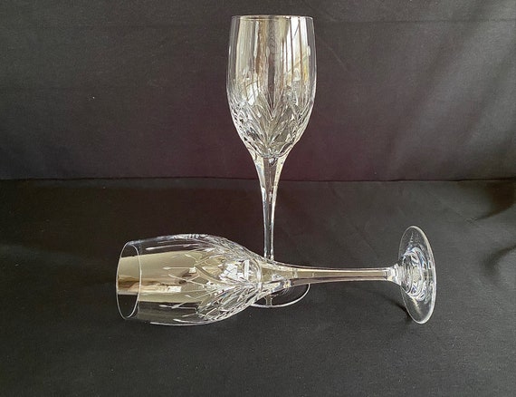 Mikasa Petit Points Champagne Flute / Mikasa Champagne Flute / 