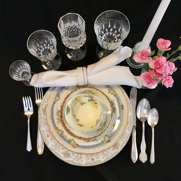 Unique Table Setting Etsy