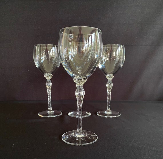 Lenox Crystal COURTYARD GOLD Water Goblet 