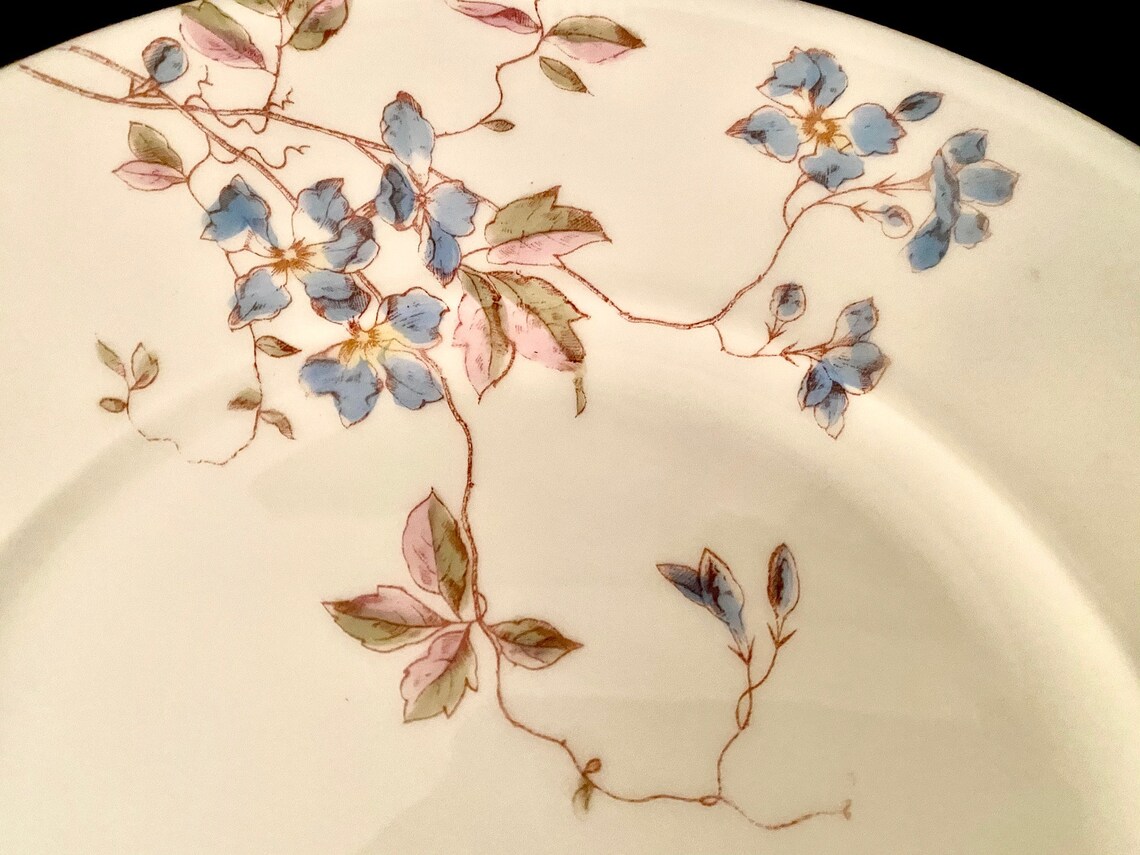 Antique Jean Pouyat Limoges France With the JPL Marks Round Etsy