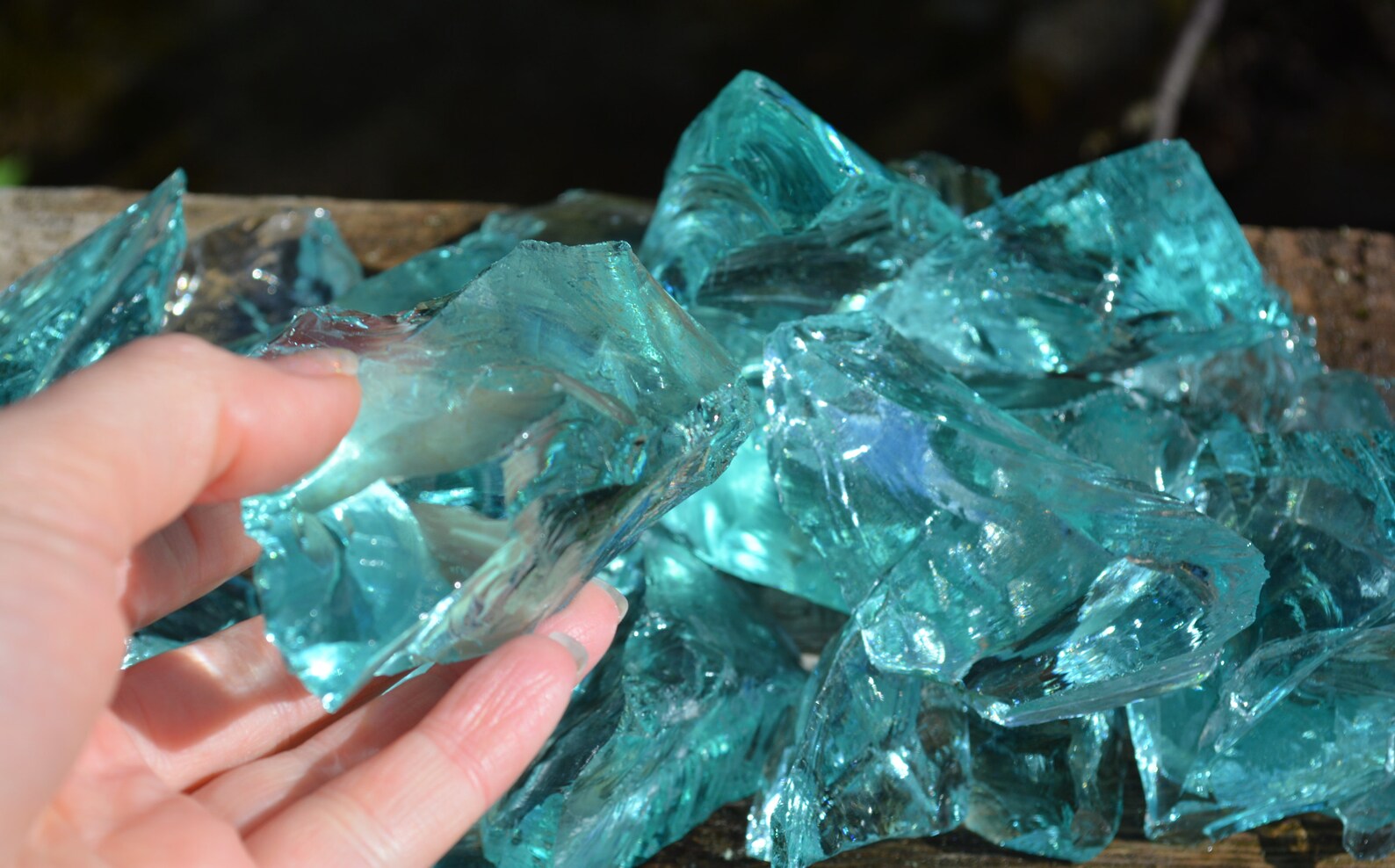 Slag Glass Clear Glass Glass Rock Slag Glass Cullet Cullet Etsy