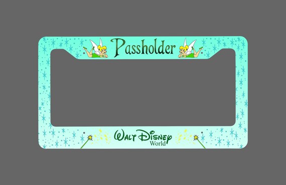 Tinkerbell License Plate Frame | Etsy