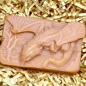 Organic Vegan Dragon Soap Best Gift Original Gift For Girlfriend Celestial Unique Gift For Him or Her image 2