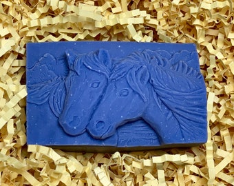 Exclusive - Organic Vegan Horse Soap - Pine aroma - Best Gift - Original Gift For Girlfriend - Celestial Unique Gift For Him or Her