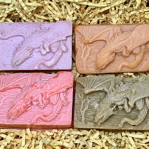 Organic Vegan Dragon Soap Best Gift Original Gift For Girlfriend Celestial Unique Gift For Him or Her image 1