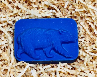 Exclusive - Organic Vegan Bear Soap - Pine aroma - Best Gift - Original Gift For Girlfriend - Celestial Unique Gift For Him or Her