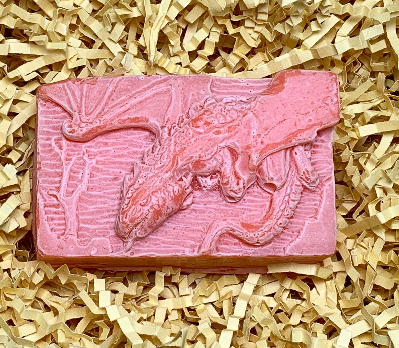 Organic Vegan Dragon Soap Best Gift Original Gift For Girlfriend Celestial Unique Gift For Him or Her image 4