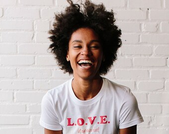 L.O.V.E. - T-shirt • Vote T-Shirt • Policy Change T-Shirt