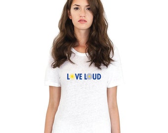 Ukraine Dontation Unisex Adult T-shirt | Fundraise for Ukraine | T-Shirt for Ukraine | Support for Ukraine | Love T-Shirt