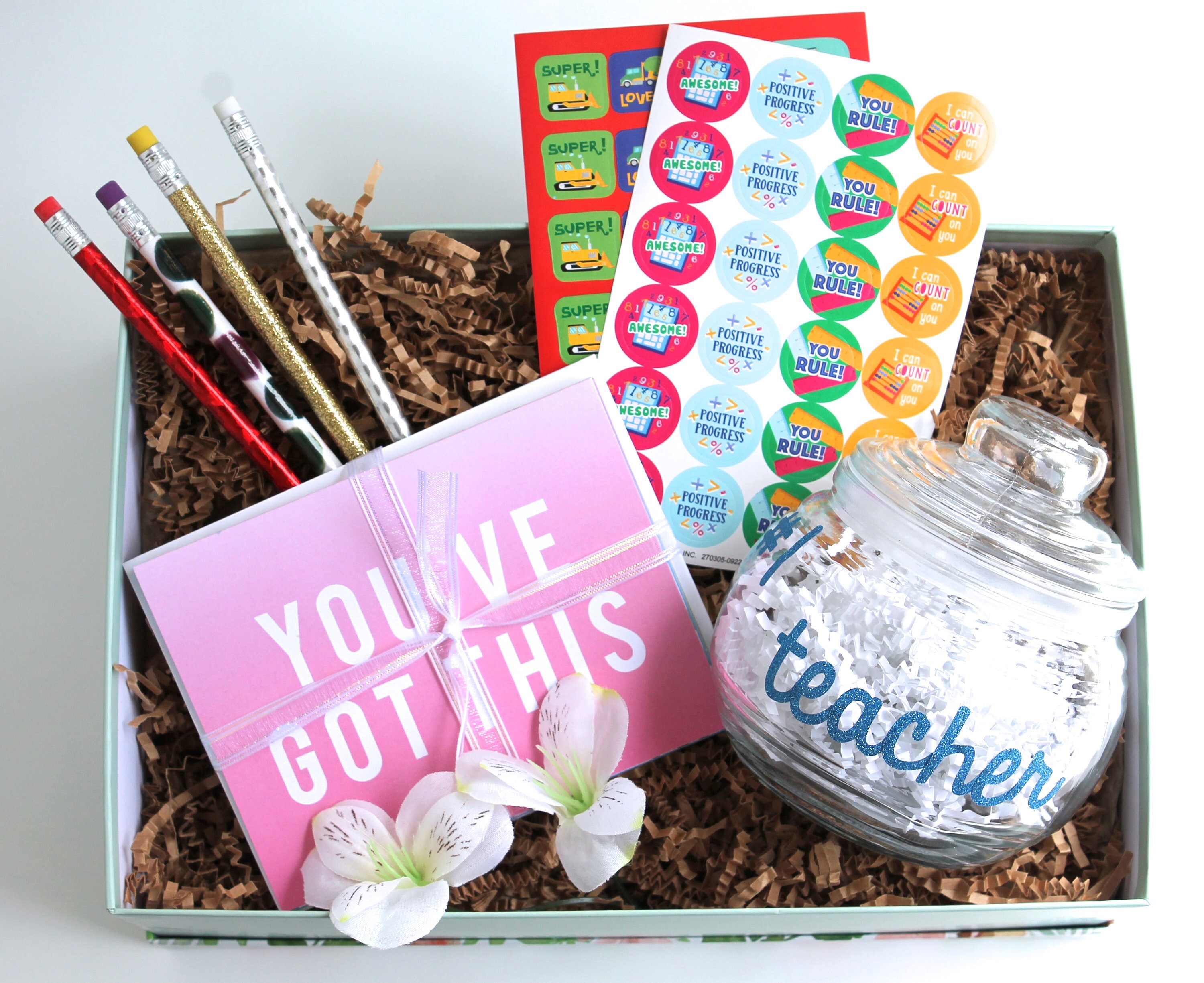 PERSONALIZABLE Teacher Appreciation Gift Basket Teacher Etsy