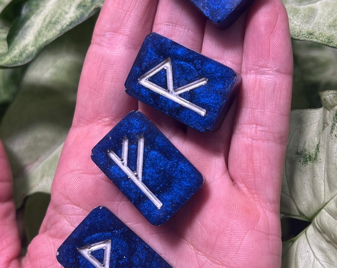 Runes With Storage Bag, Viking Symbol Rune Set, Divination Ritual Tool ...