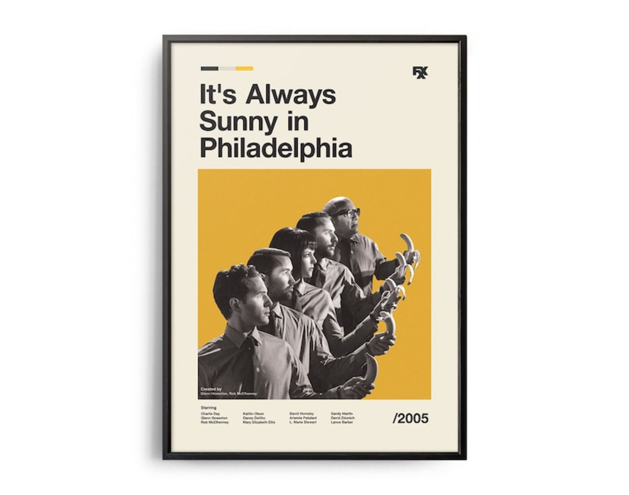 Discover It's alway sunny in philadelphia vintage inspired movie print retro movie poster