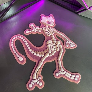 Skeleton Cat Rug 3D Skeleton Rug – Tufted Rug Inspired by Iconic Character – Anime Gamer ...