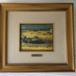 Vincent Van Gogh ceramic silkscreen