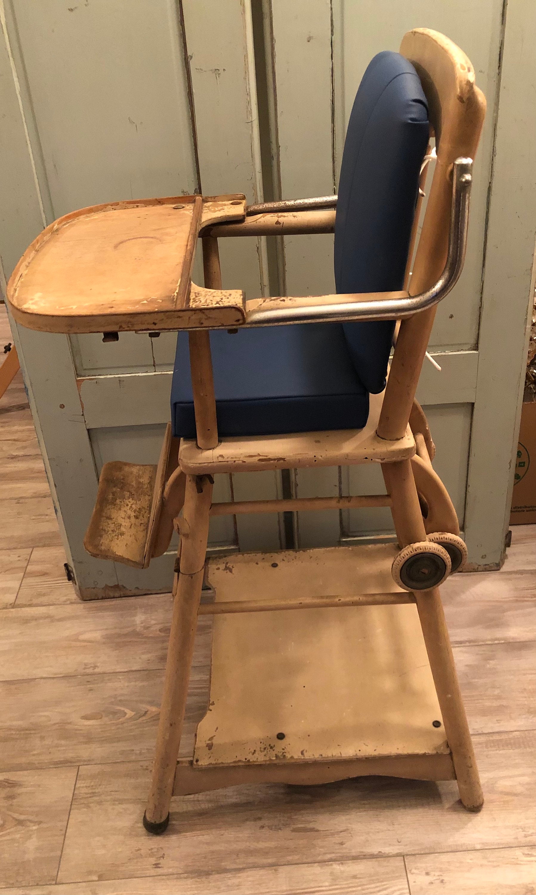 Antique Baby High Chair Etsy