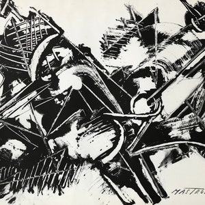 Umberto Mastroianni lithograph