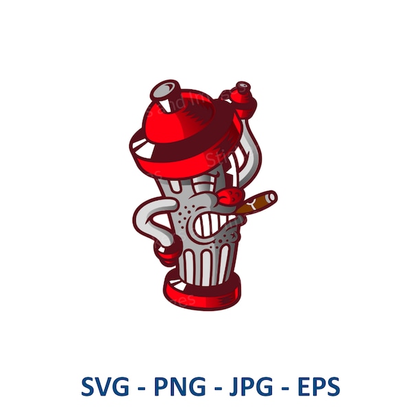 Fire Hydrant | Instant Download | Digital File | SVG | PNG | JPG + | Digital Download