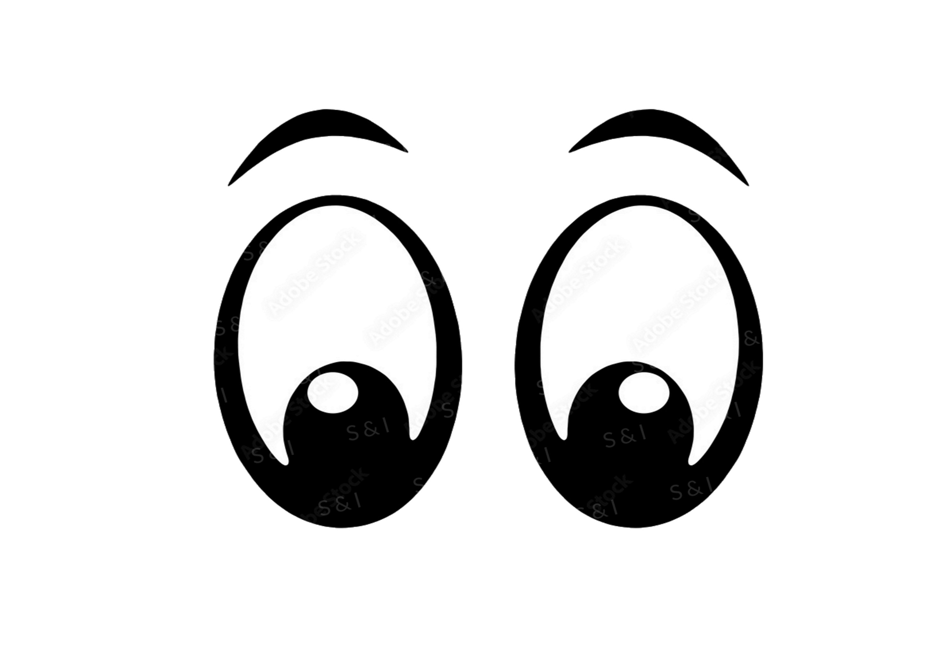 Two Eyes Digital File SVG PNG Digital Download Etsy