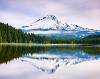 Morning Light at Mount Hood, Oregon