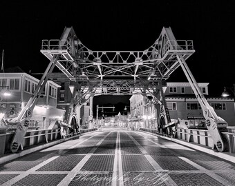 Summer night in Mystic, Connecticut