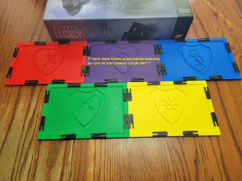 Betrayal Legacy Game Organizers - Etsy UK