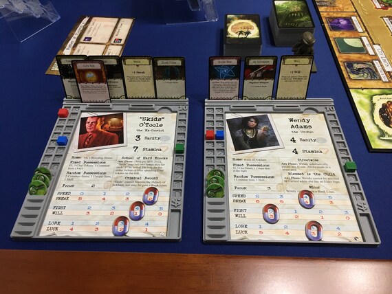 Arkham Horror 2nd Edition Player Dashboard - Etsy Finland