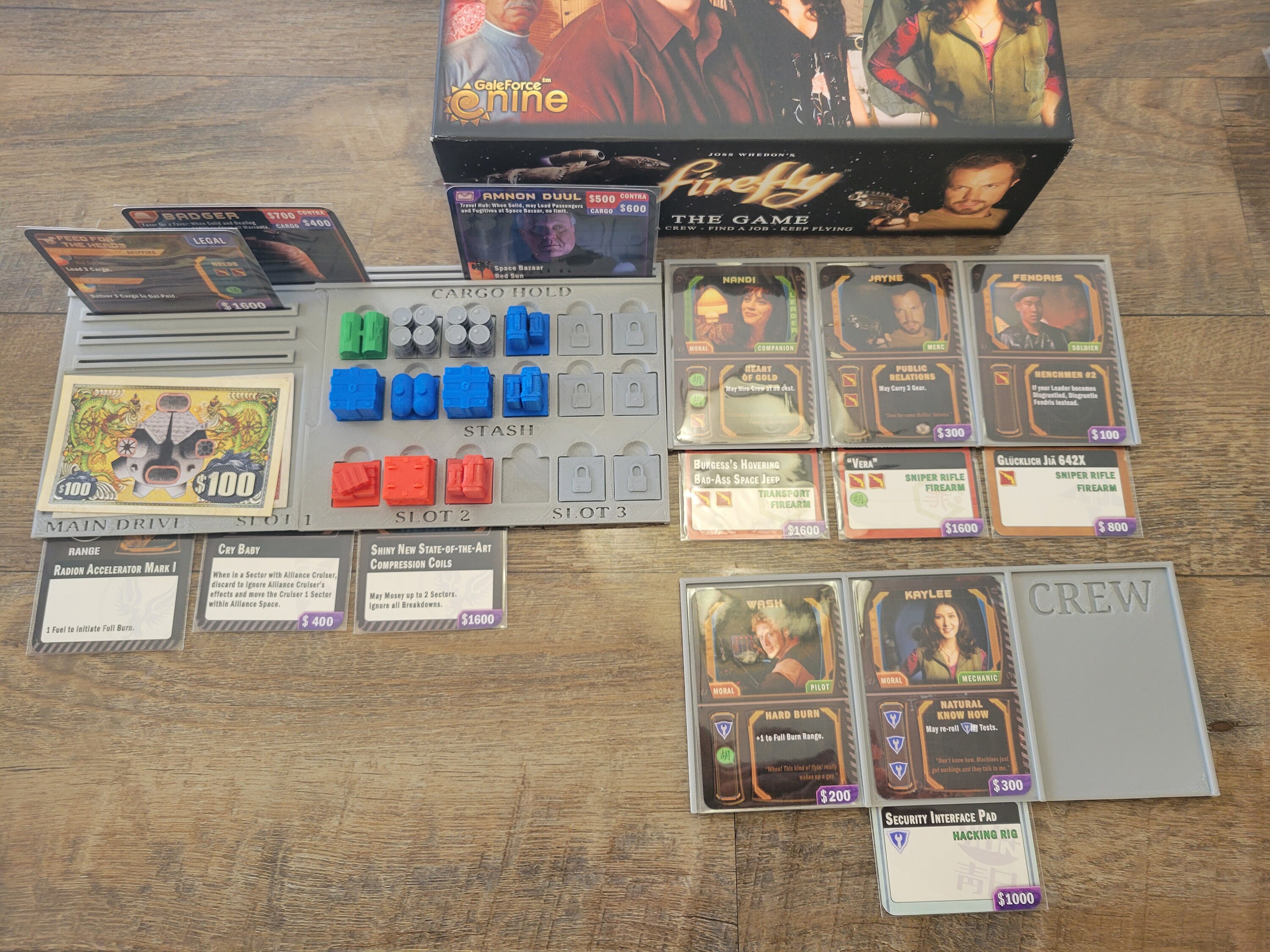 Firefly Board Game Player Dashboard Etsy