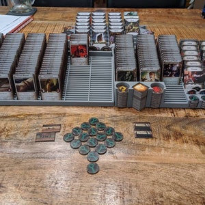 Ultimate Mansions of Madness Playing Trays(2nd Edition) Cards+Token holders (3 tray set)