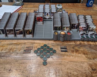 Ultimate Mansions of Madness Playing Trays(2nd Edition) Cards+Token holders (3 tray set)