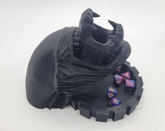 Xenomorph Alien Dice Tower (Unpainted)