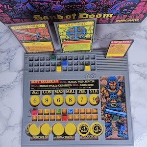 Panel de jugador de Dungeon Degenerates