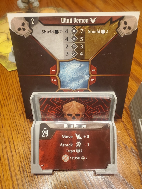 Gloomhaven Monster Card Holder - Etsy Gloomhaven Monster Card Holder - Etsy