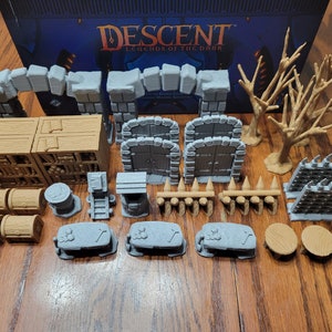 Descent Legends of the Dark Accessory Token Upgrade Set