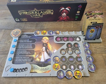 Wonderland&#39;s War Player Dashboard Overlay(Deluxe Token Compatible)