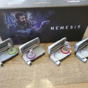 Nemesis Escape Pods with fully functioning lid! (4 pack)