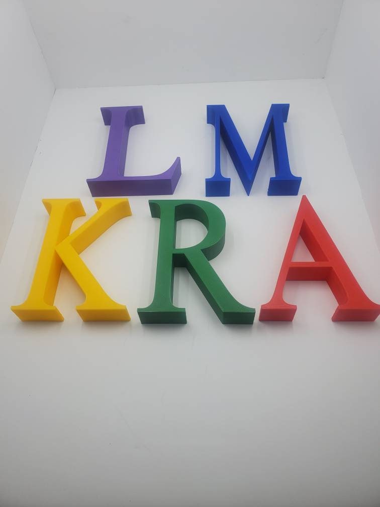 Decorative Letters - Etsy